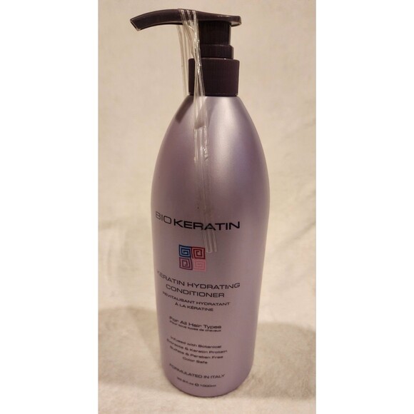 (1) Bio Keratin Protein Hydrating Conditioner All Hair Types 33.8oz Paraben Free - Picture 6 of 6